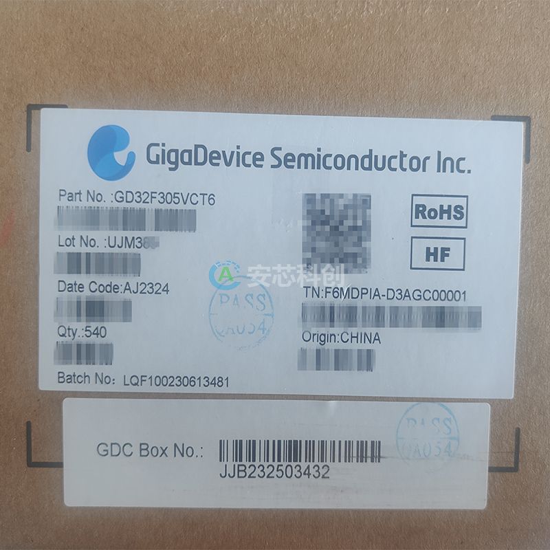 GD32F305VCT6/GIGADEVICE/兆易創新/電子元器件