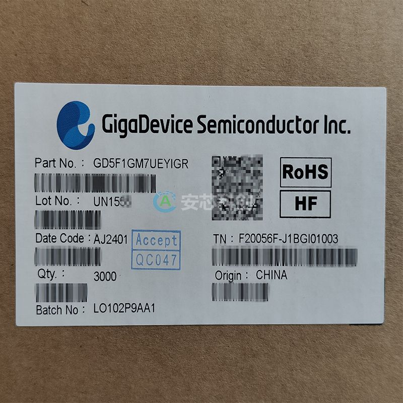 GD5F1GM7UEYIGR/GIGADEVICE/兆易創新/電子元器件